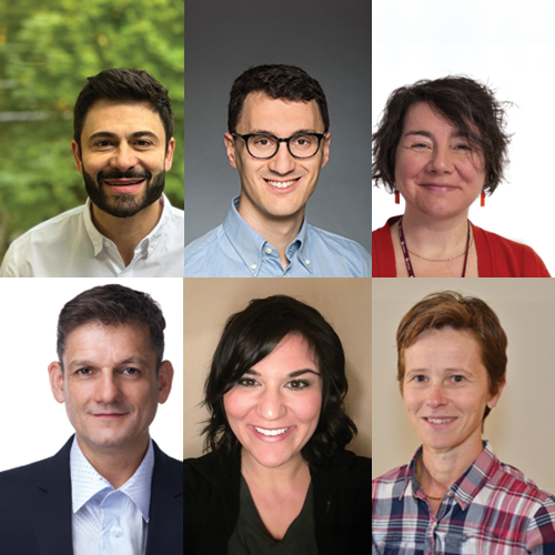Dr A. Dargèl, Dre S. De Roock, Dre C. Fresne, R. Pilgram, Dr B Rotstein, Dre L. Shoppoff