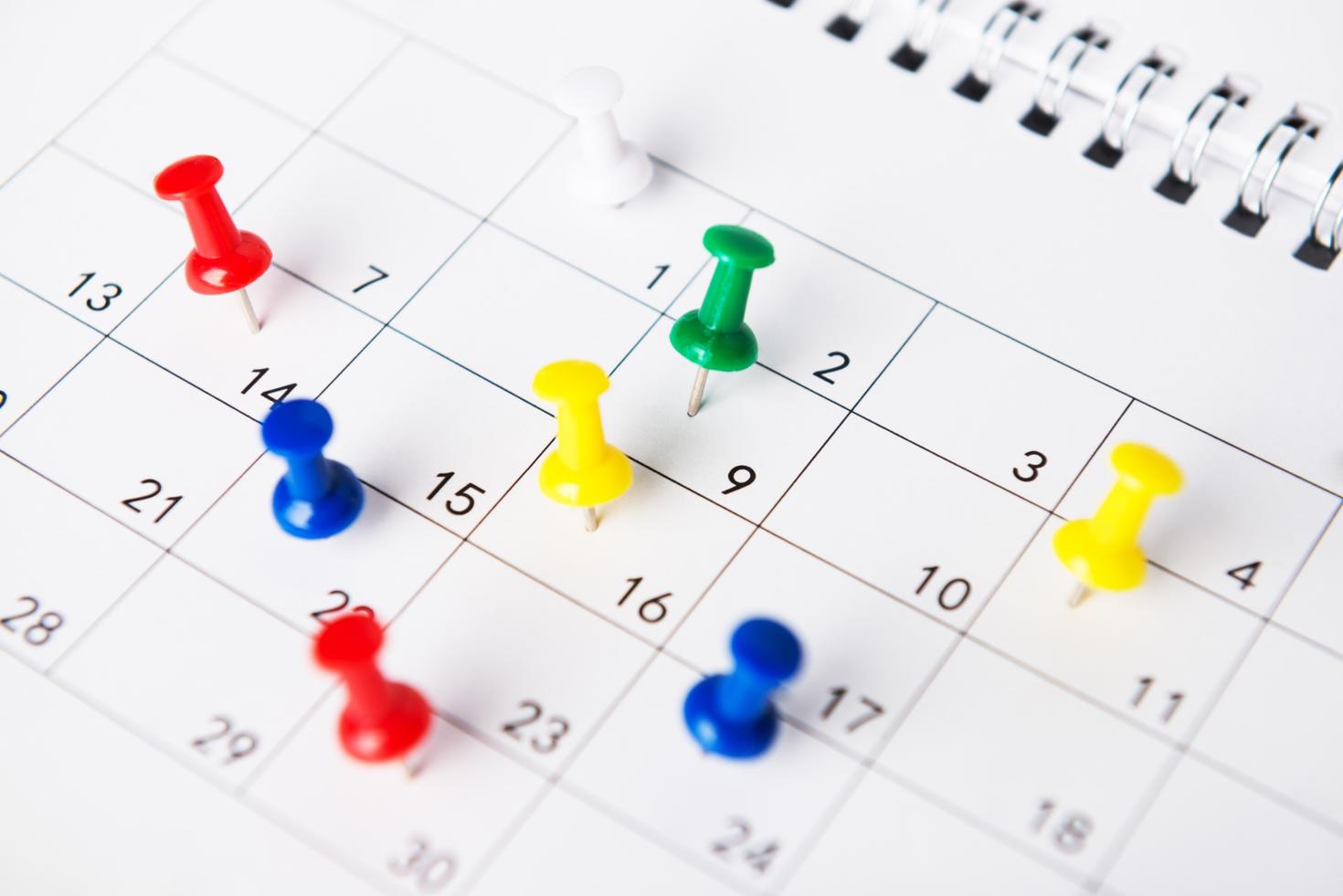 un calendrier