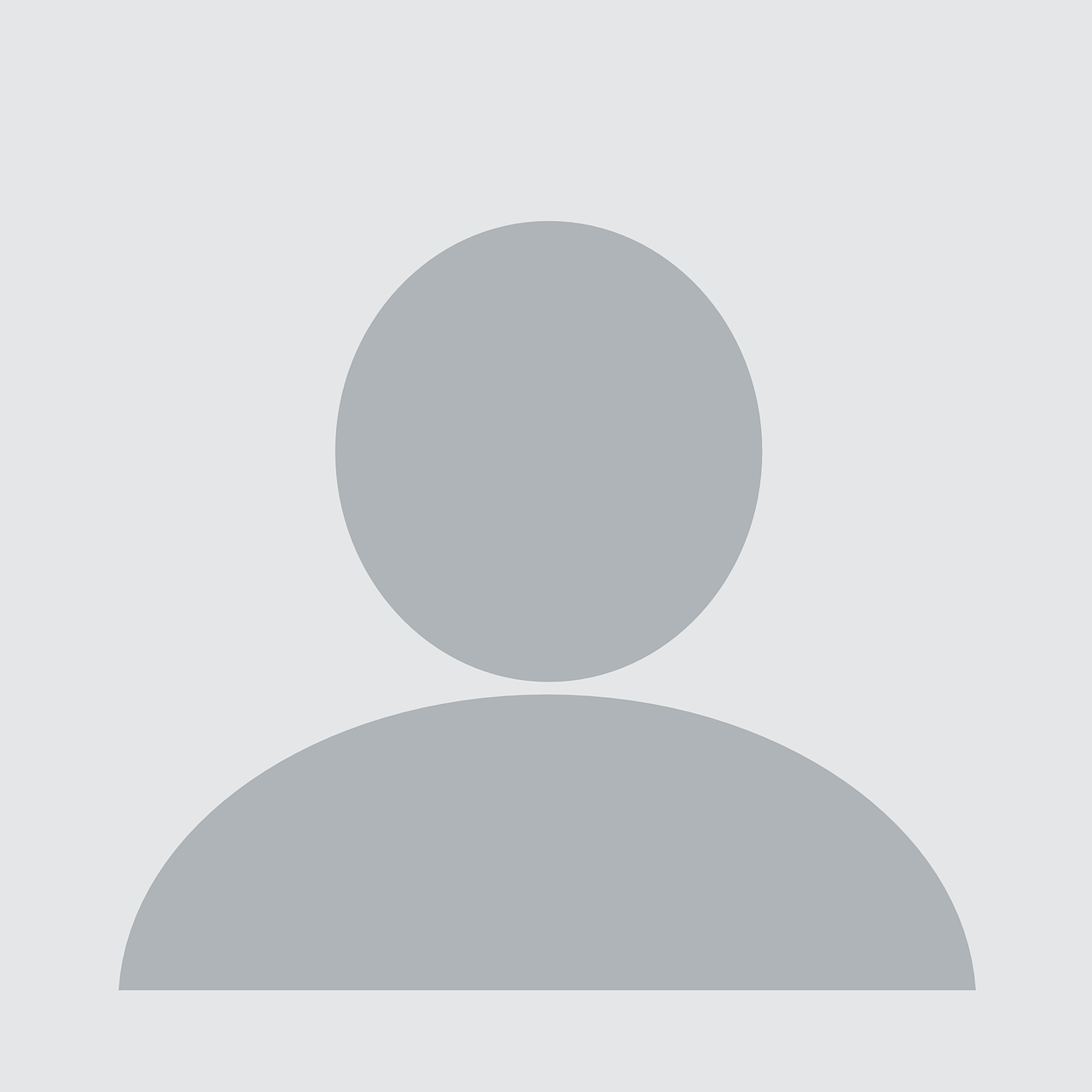 Image de profil vide