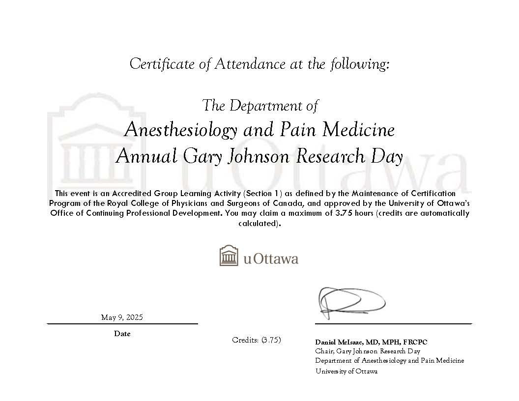 DAPM - GJRD CME Certificate of Attendance 2025