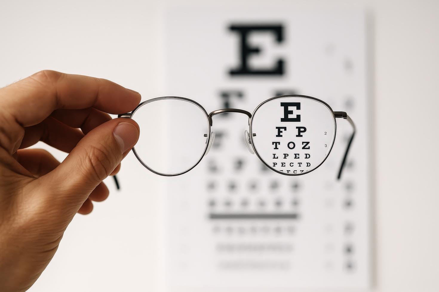 un examen de la vue