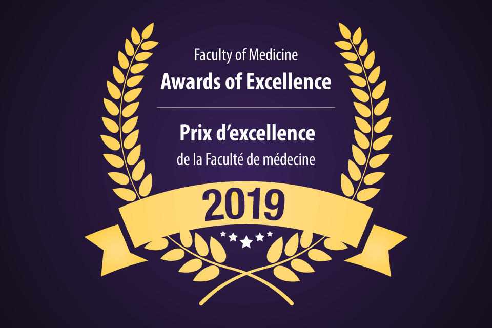 graphique avec Faculté de médecine Prix d'excellence