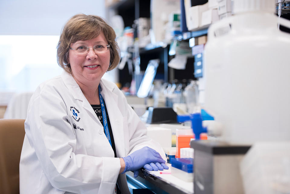 Dre Barbara Vanderhyden dans son laboratoire.