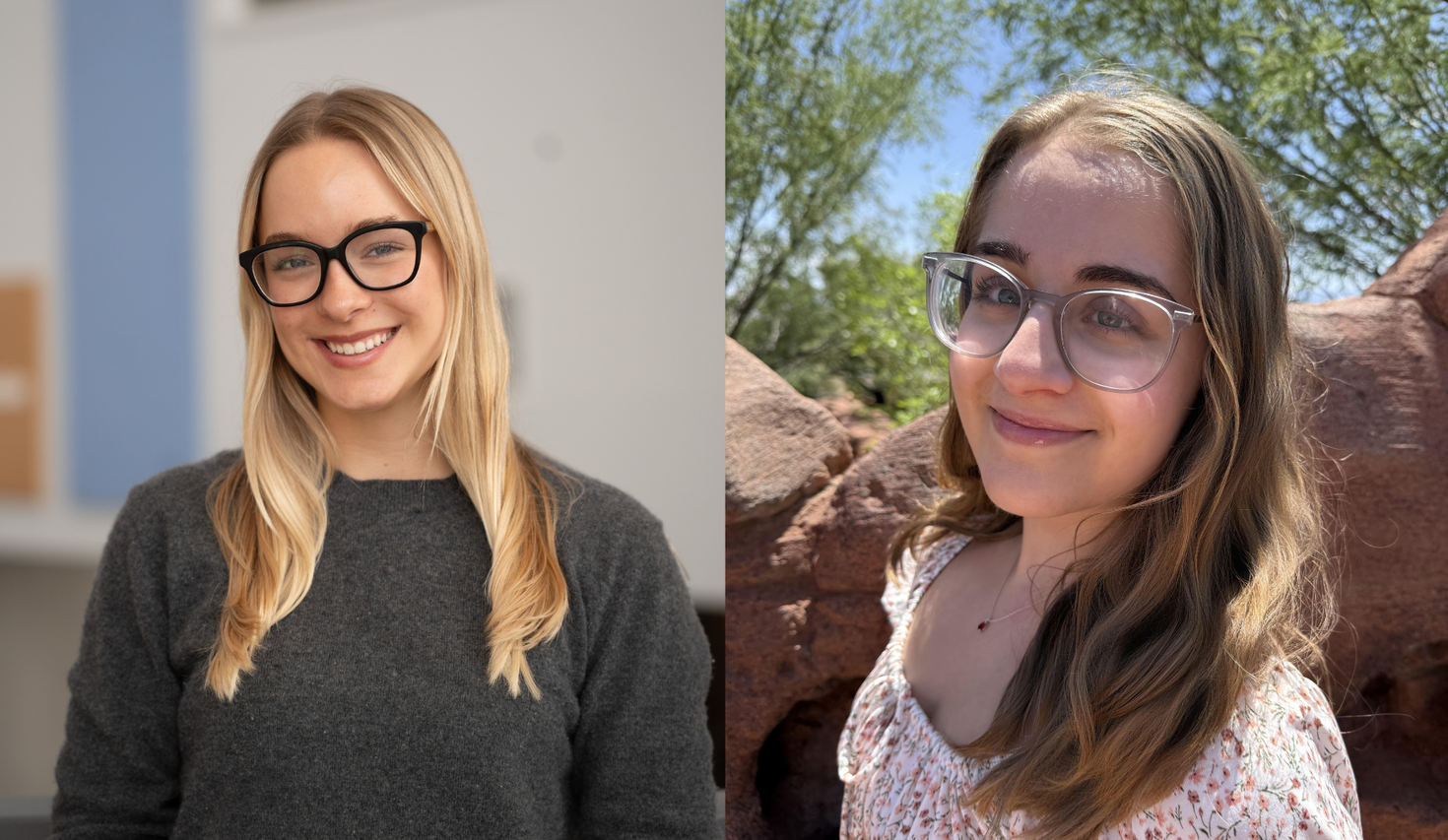 Photo montage des deux majors de promo FSS 2026 