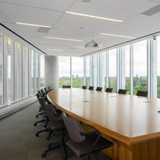 salle de conférence vide