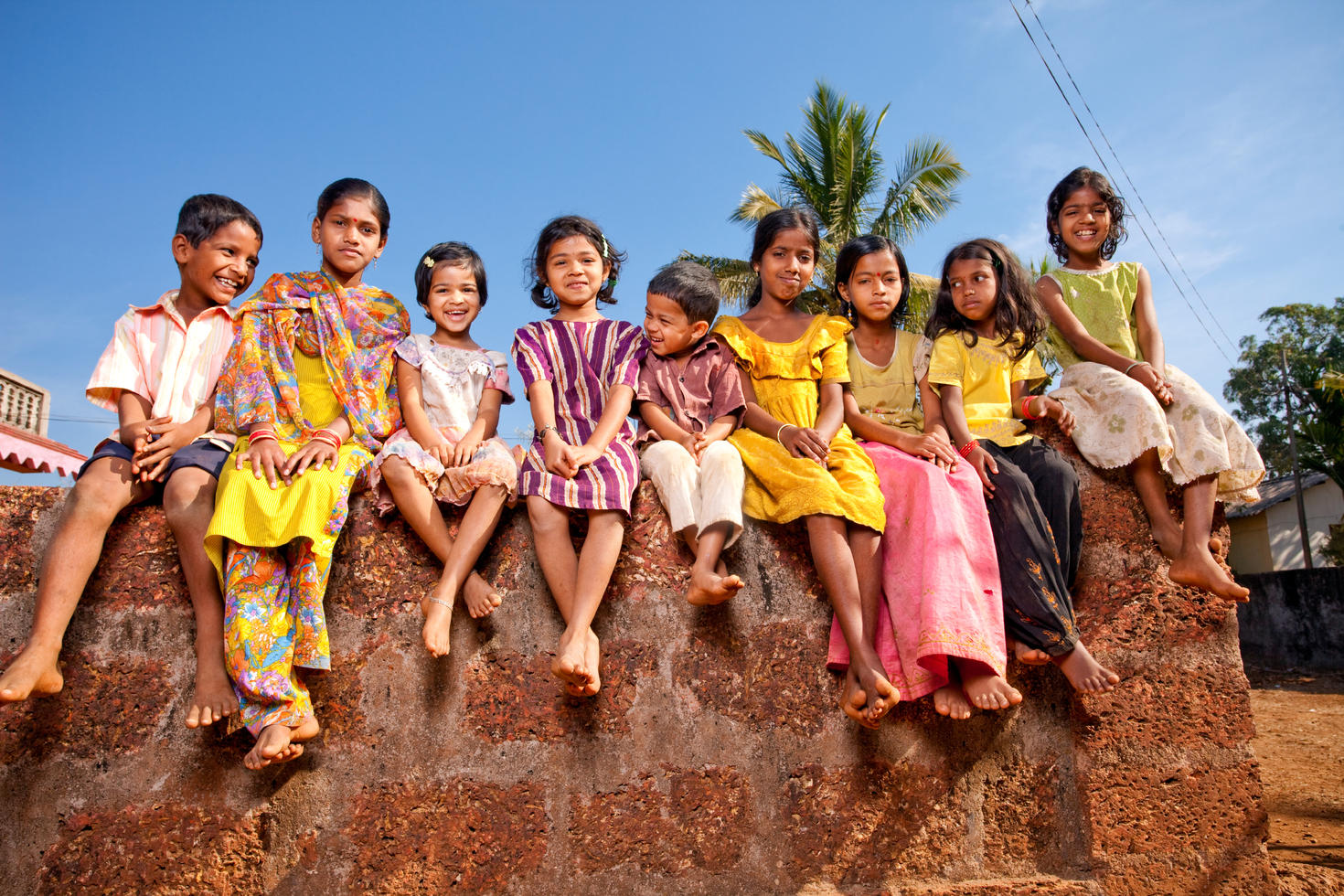 Enfants en Inde