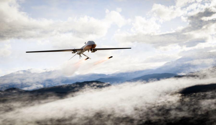 Military combat drone
