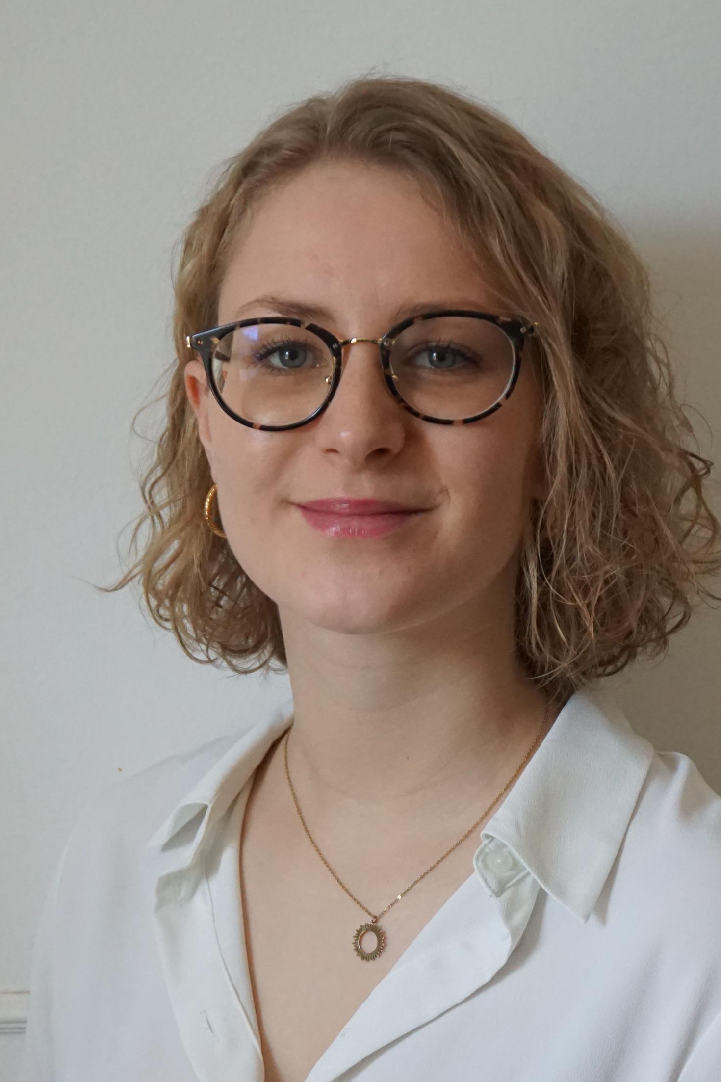 Portrait de Laurine Fourdrinier.