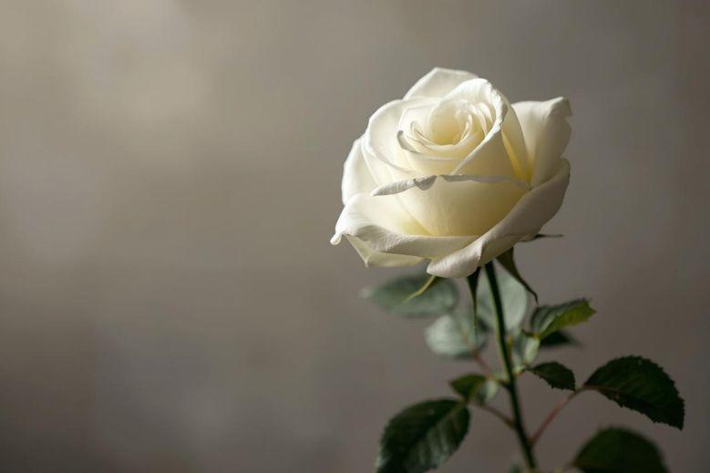 rose blanche 