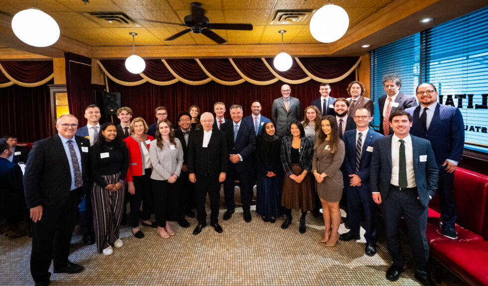 Groupe de députés et de stagiaires de 2025-2026