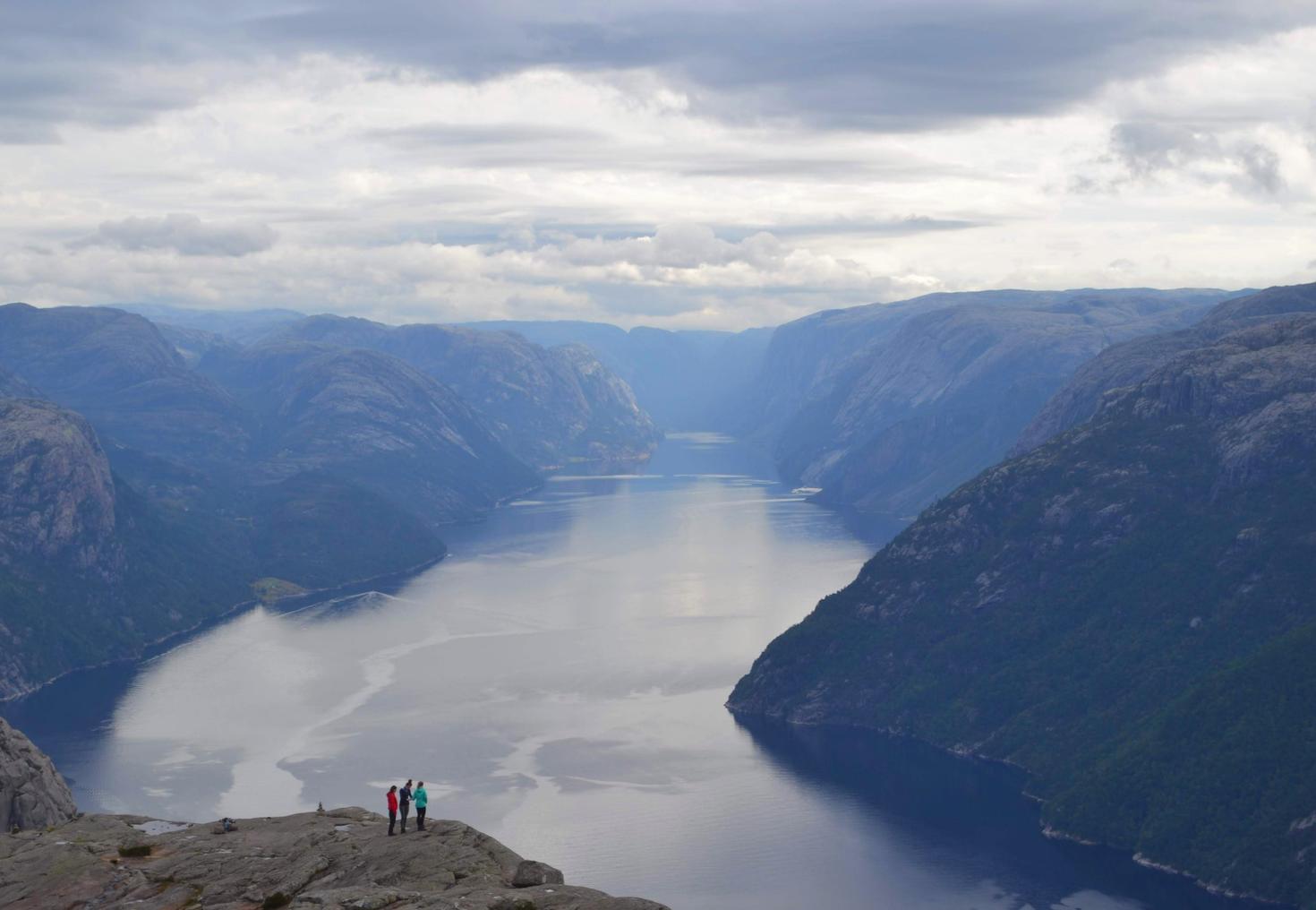 Photo d'un paysage en Norvège