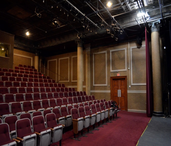 Academic Hall facing audience