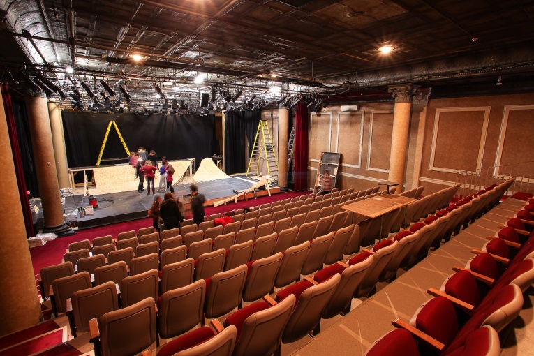 Academic Hall facing stage