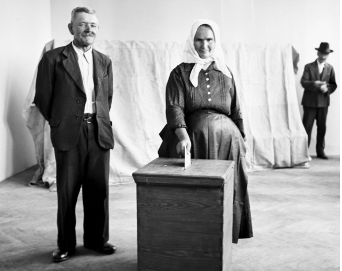 Women vote for the first time in Czechoslovakia (February 29, 1920)