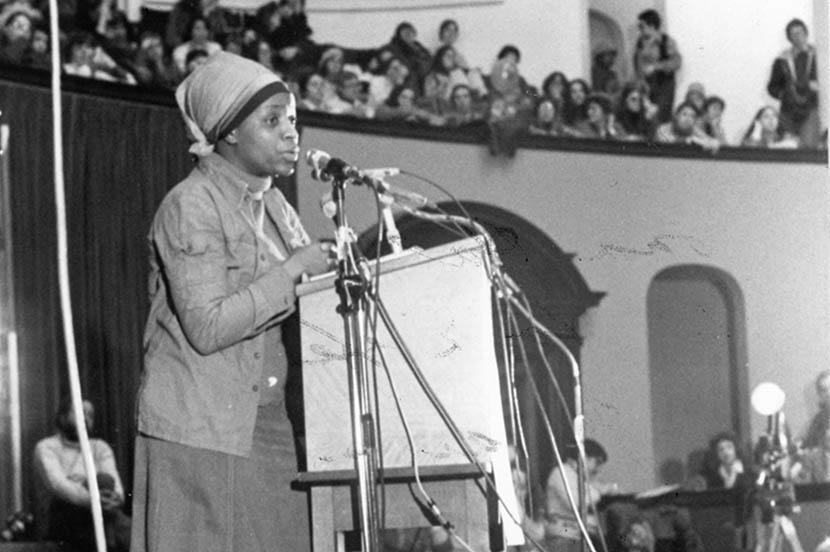 Sherona Hall (International Women’s Day, Toronto, 1978) 