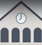 Clock on a tower