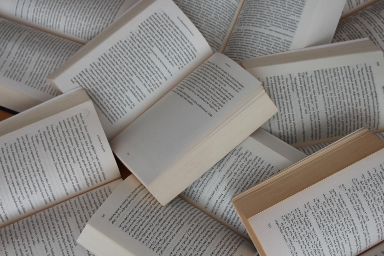 open books