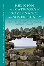 Religion as a Category of Governance and Sovereignty book cover