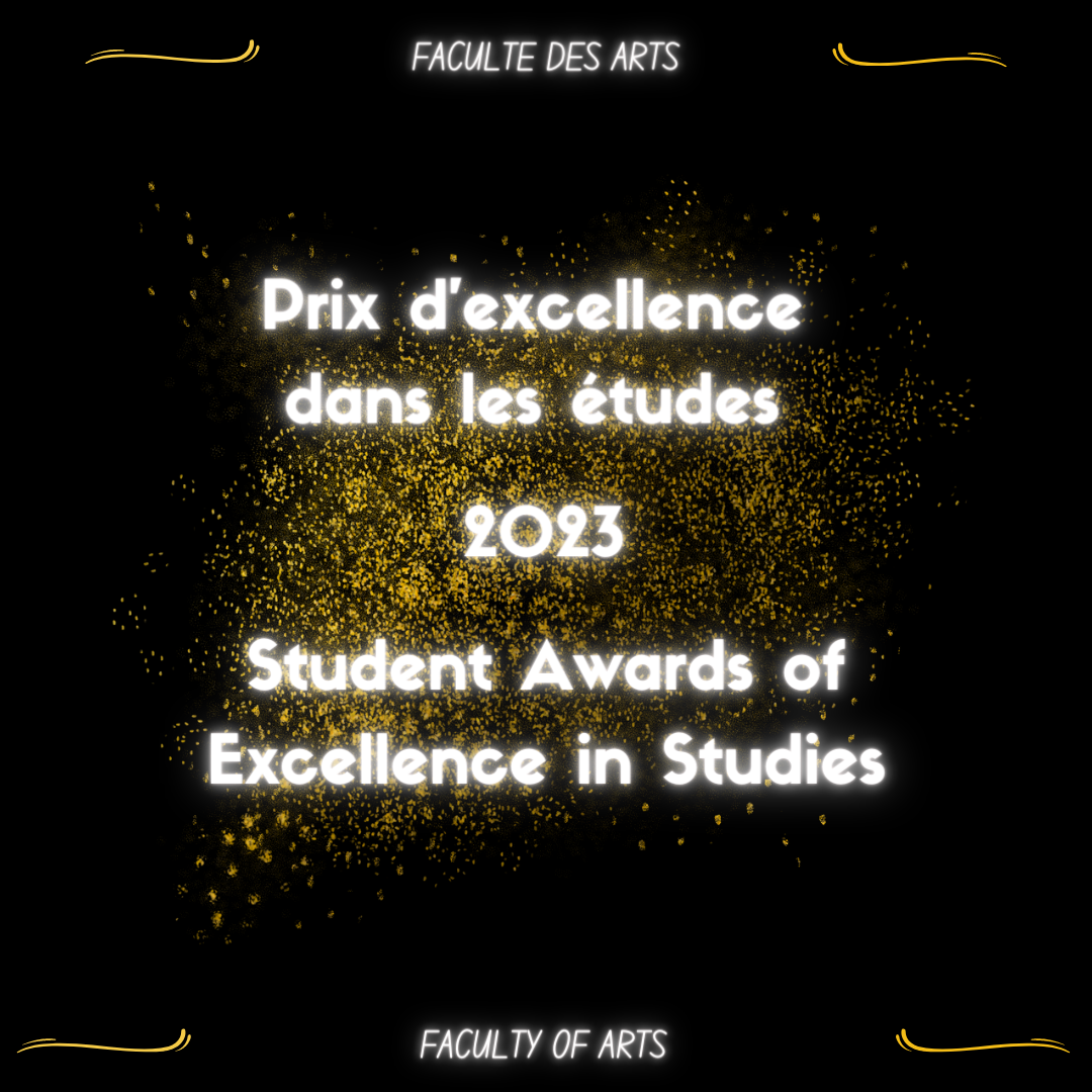 Student Awards of Excellence 2023