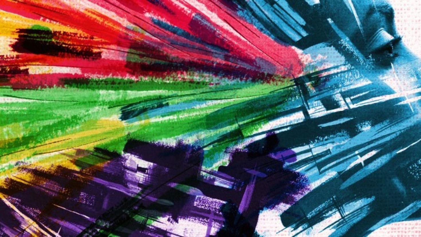 Rainbow color
