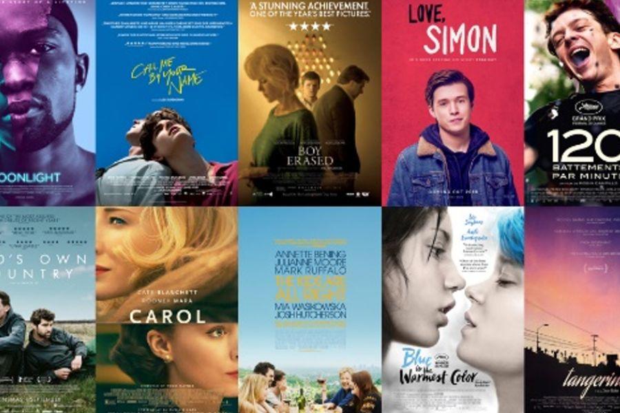 Movie posters.