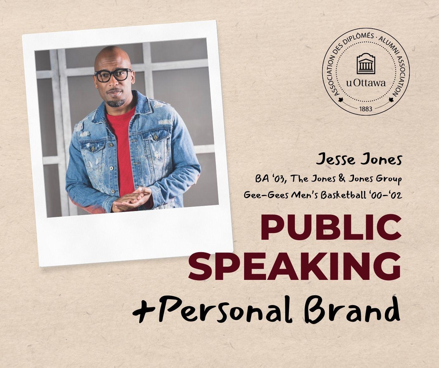 Public speaking and personal brand