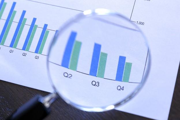 Magnifying lens over a graph