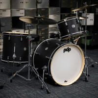 A drumset