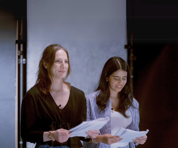 Women doing a presentation