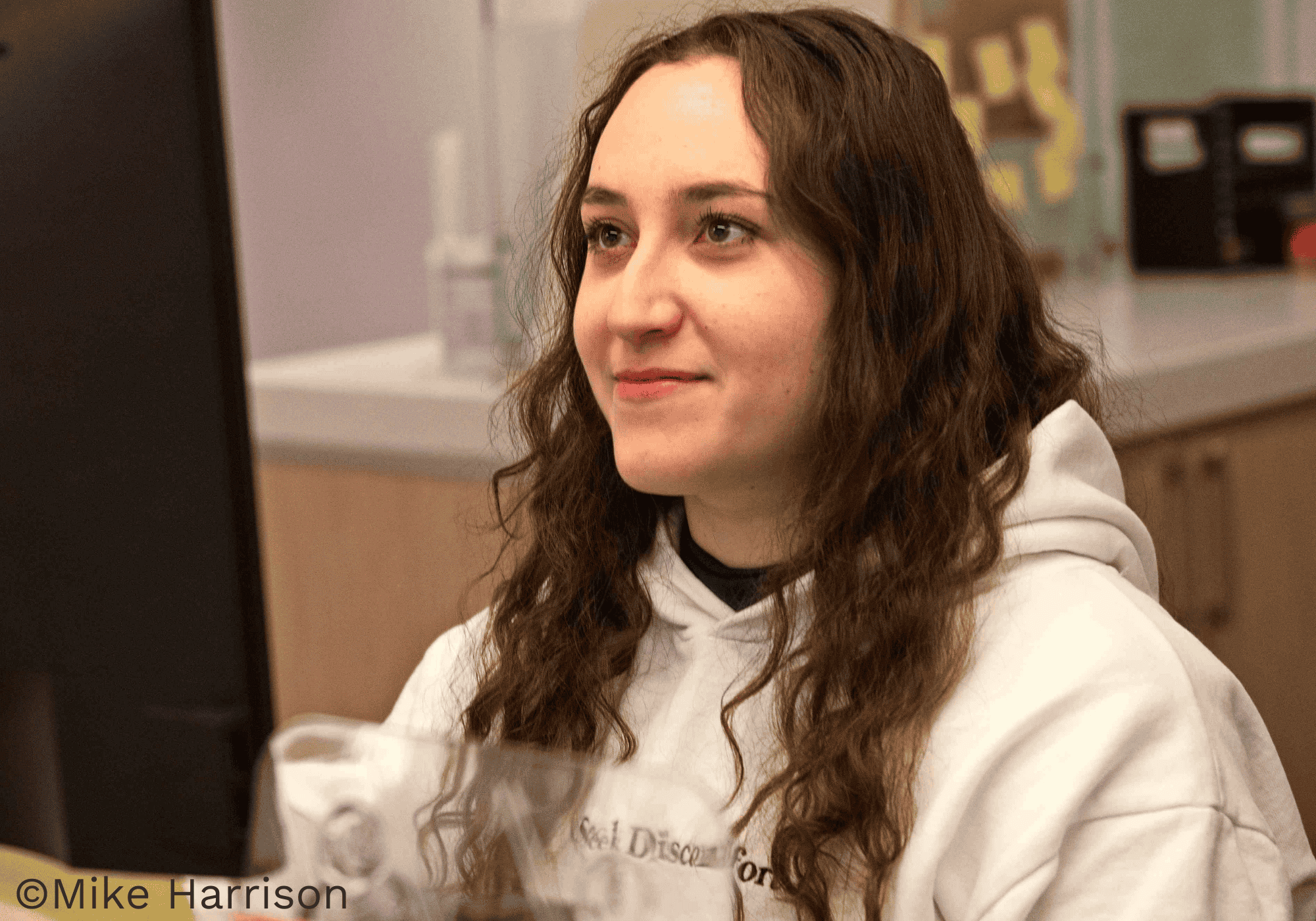 Recepcionist at the Resouce Center