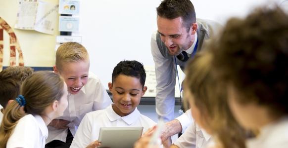 Teaching working with students.