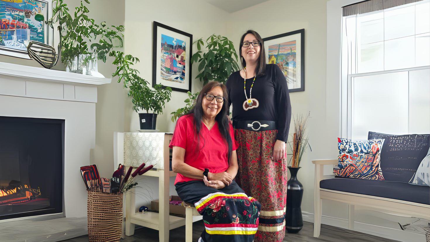Theresa and Angela Towedo