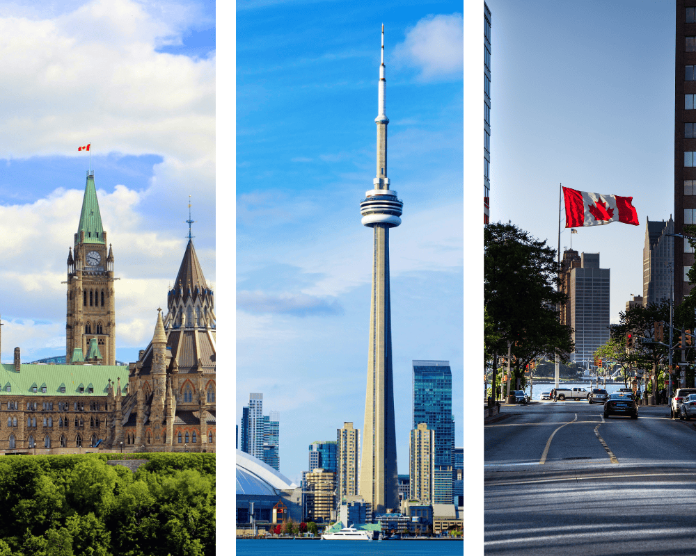 Ottawa, Toronto and Windsor campus collage