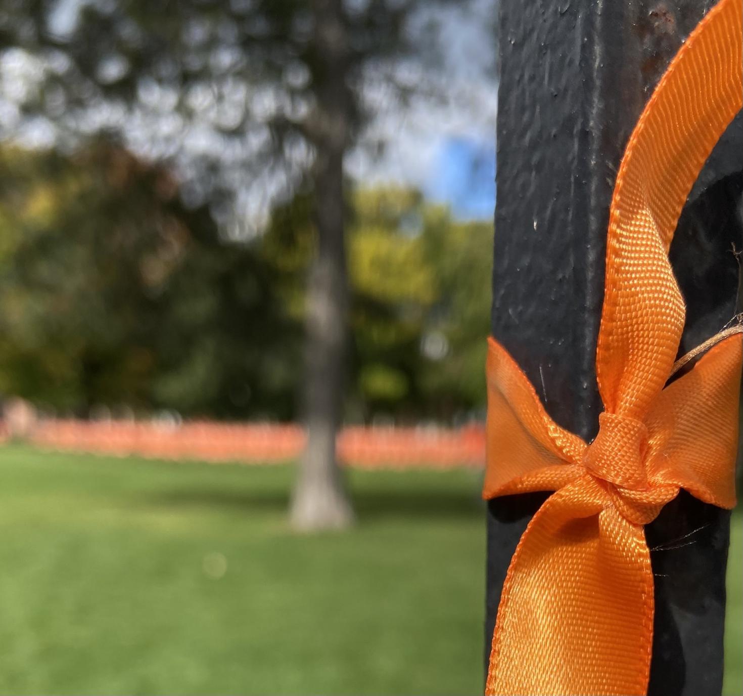 orange ribbon