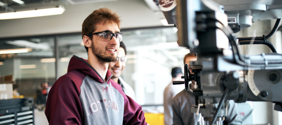 Students in electrical and computer engineering
