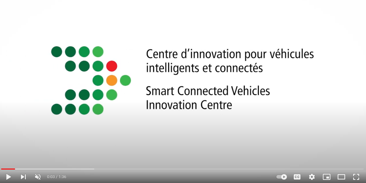 Smart Connected Vehicles Innovation Centre logo.