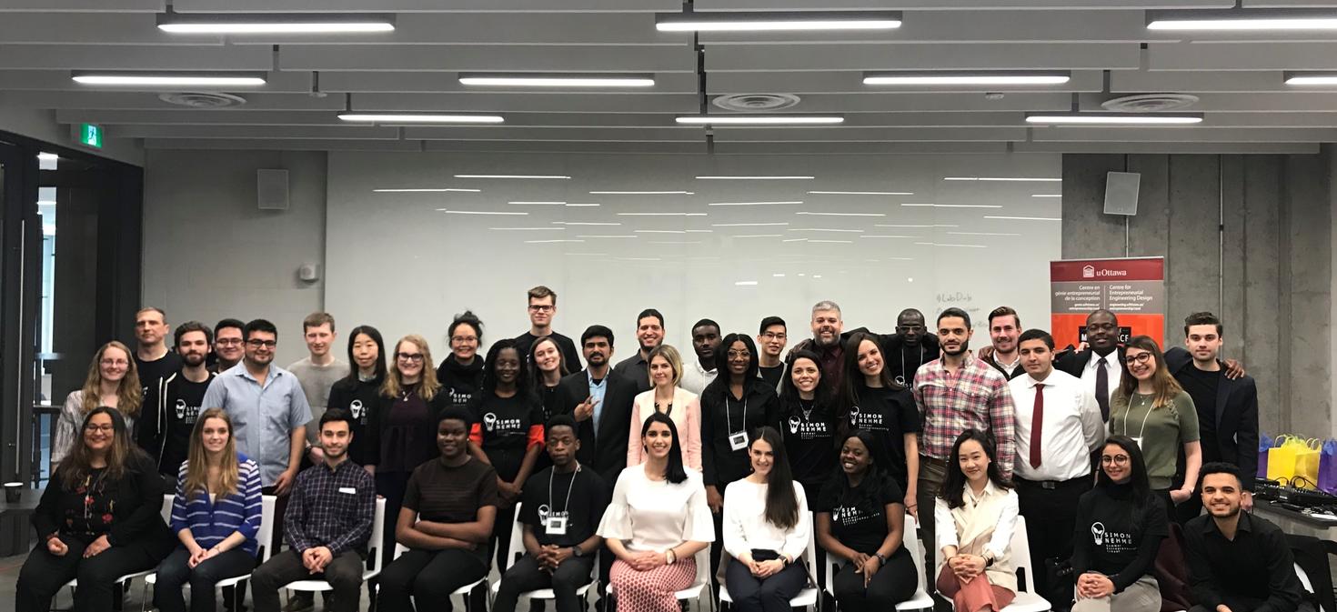 Simon Nehme Summer Entrepreneurship School group picture.