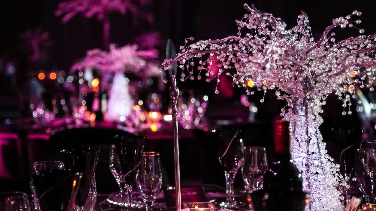 A dining table.