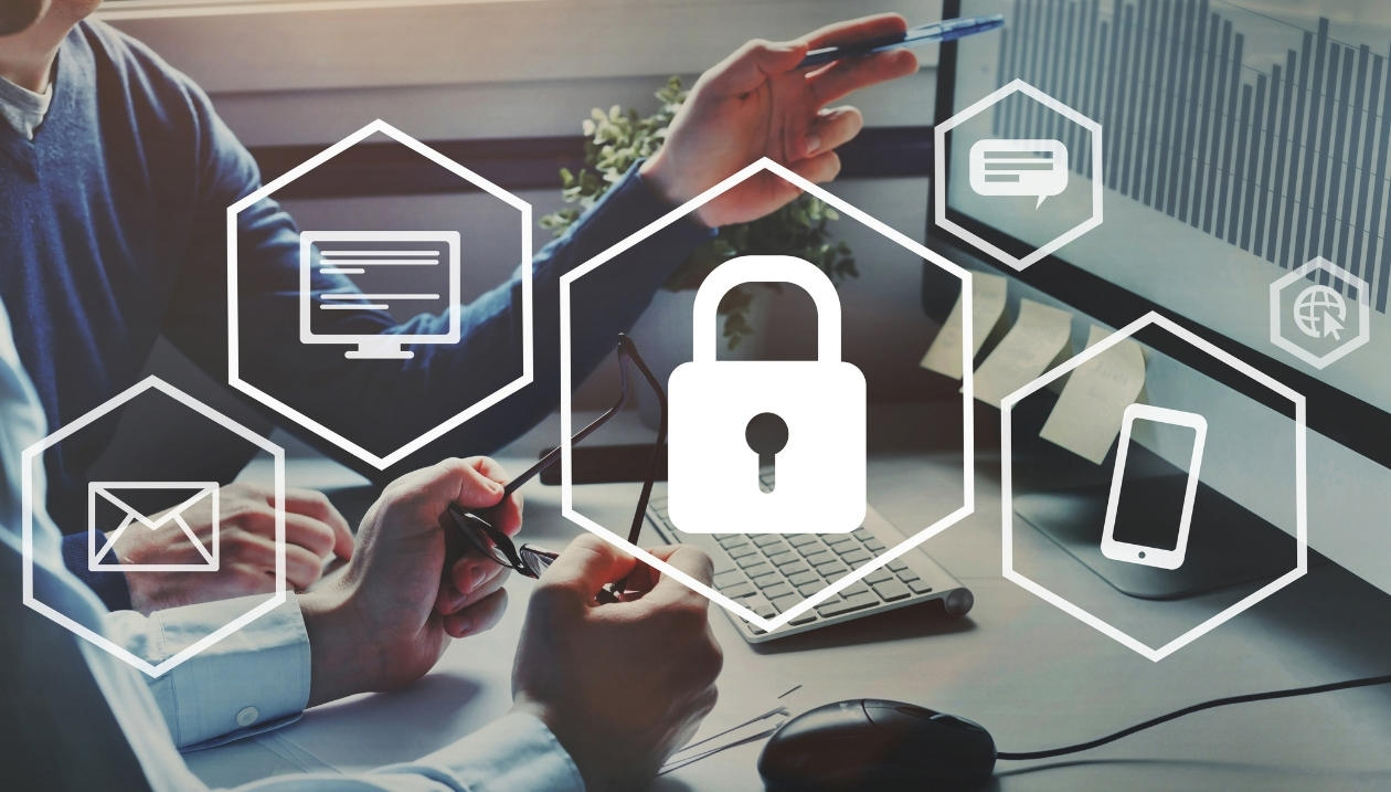The importance of cybersecurity when working with technology.