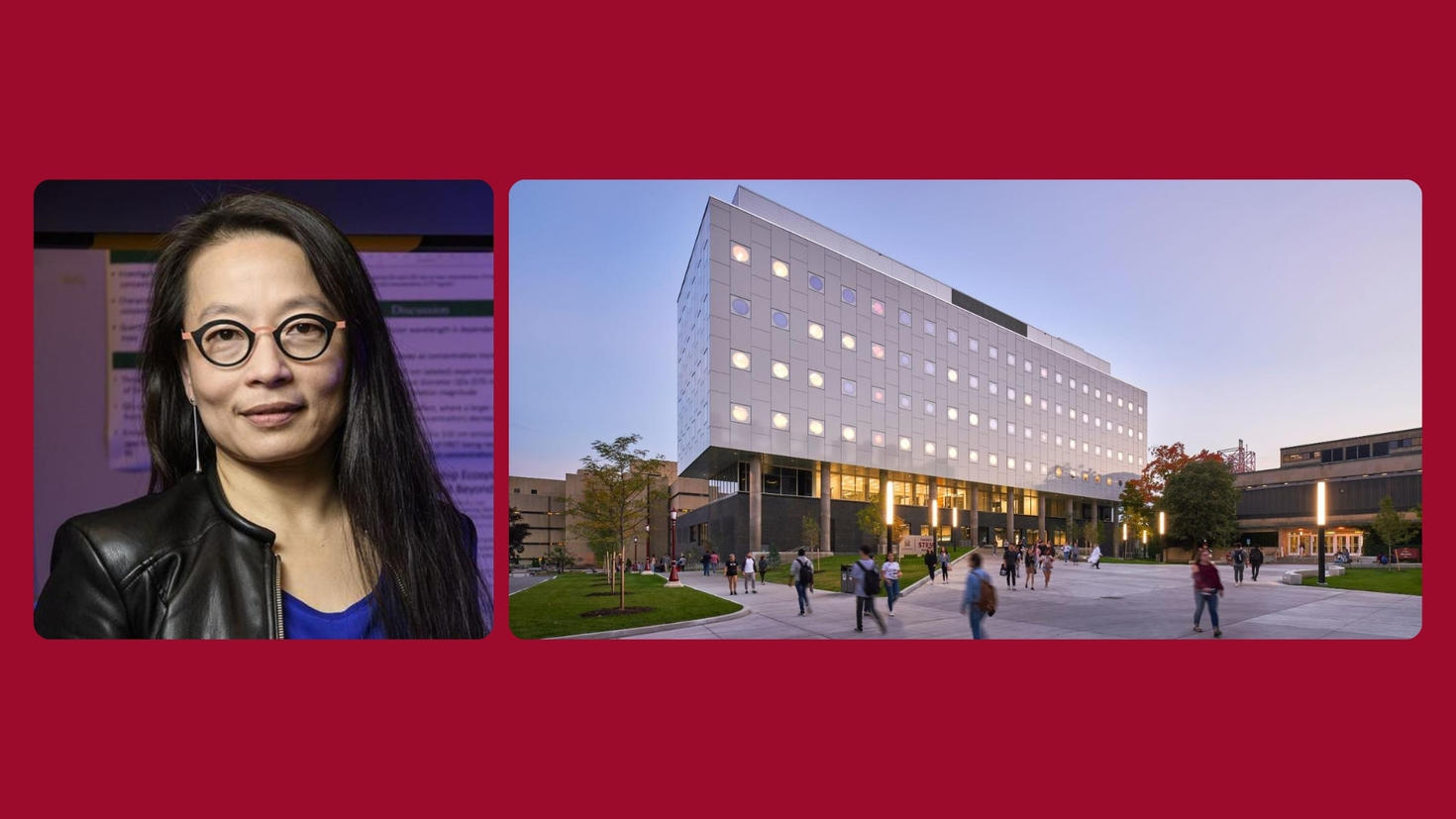 Caroline Cao, Dean of the Faculty of Engineering.