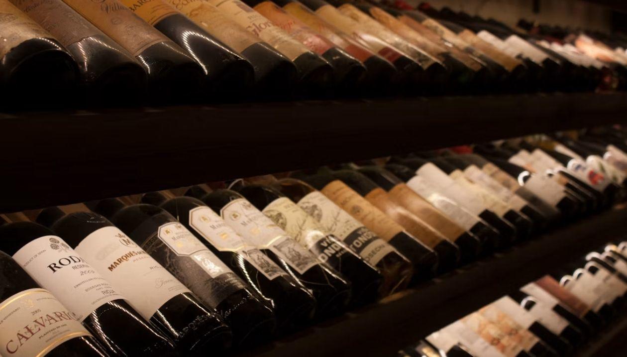 Wine racks.