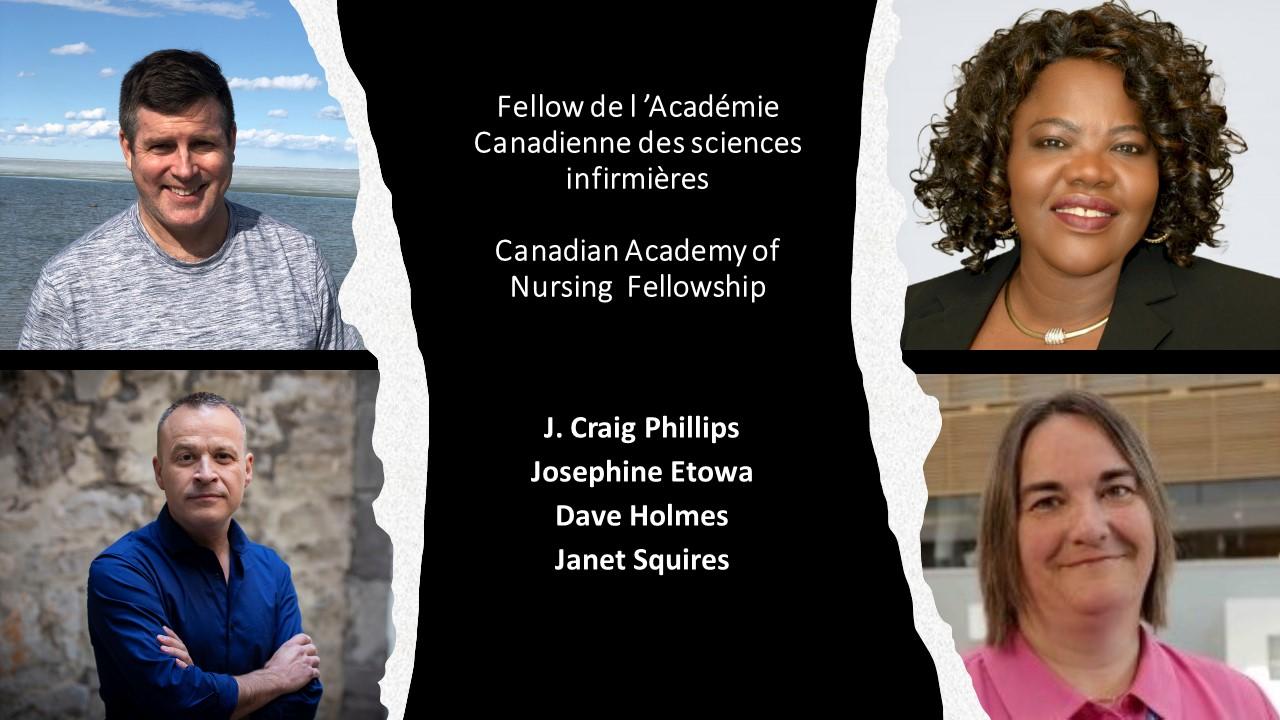 Recipients of the ward: J. Craig Philips, Josephine Etowa, Dave Holmes and Janet Squires