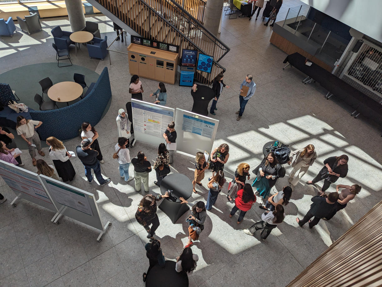 Poster exhibition by students