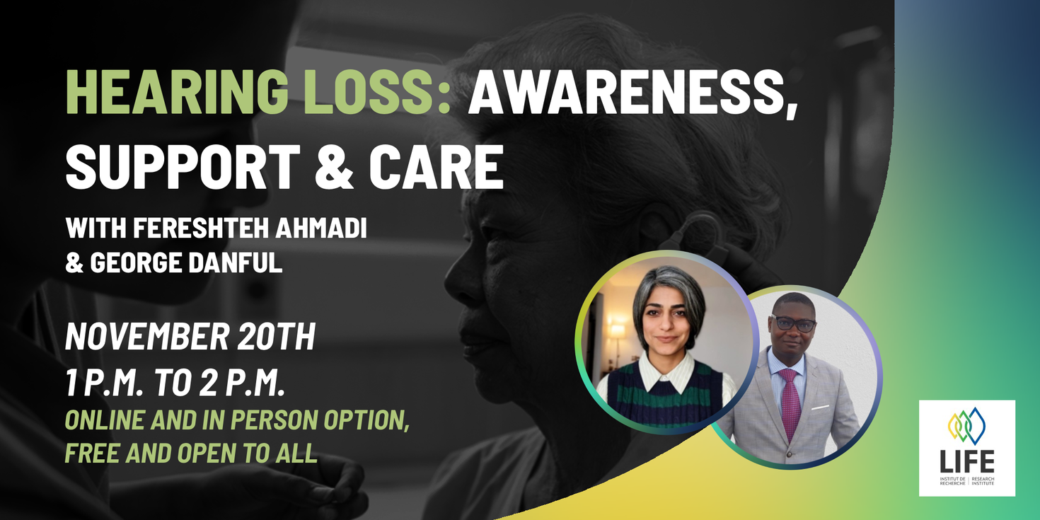 Hearing loss event poster