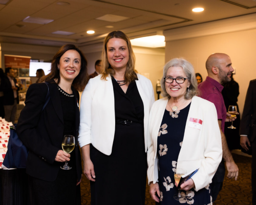 Dean Boon, Nadia effendi, and Sheila Block