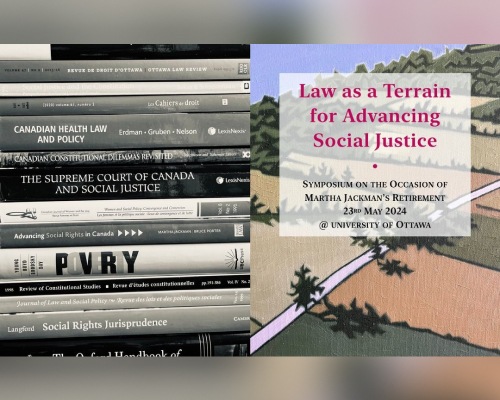 Law as a Terrain for Advancing Social Justice poster