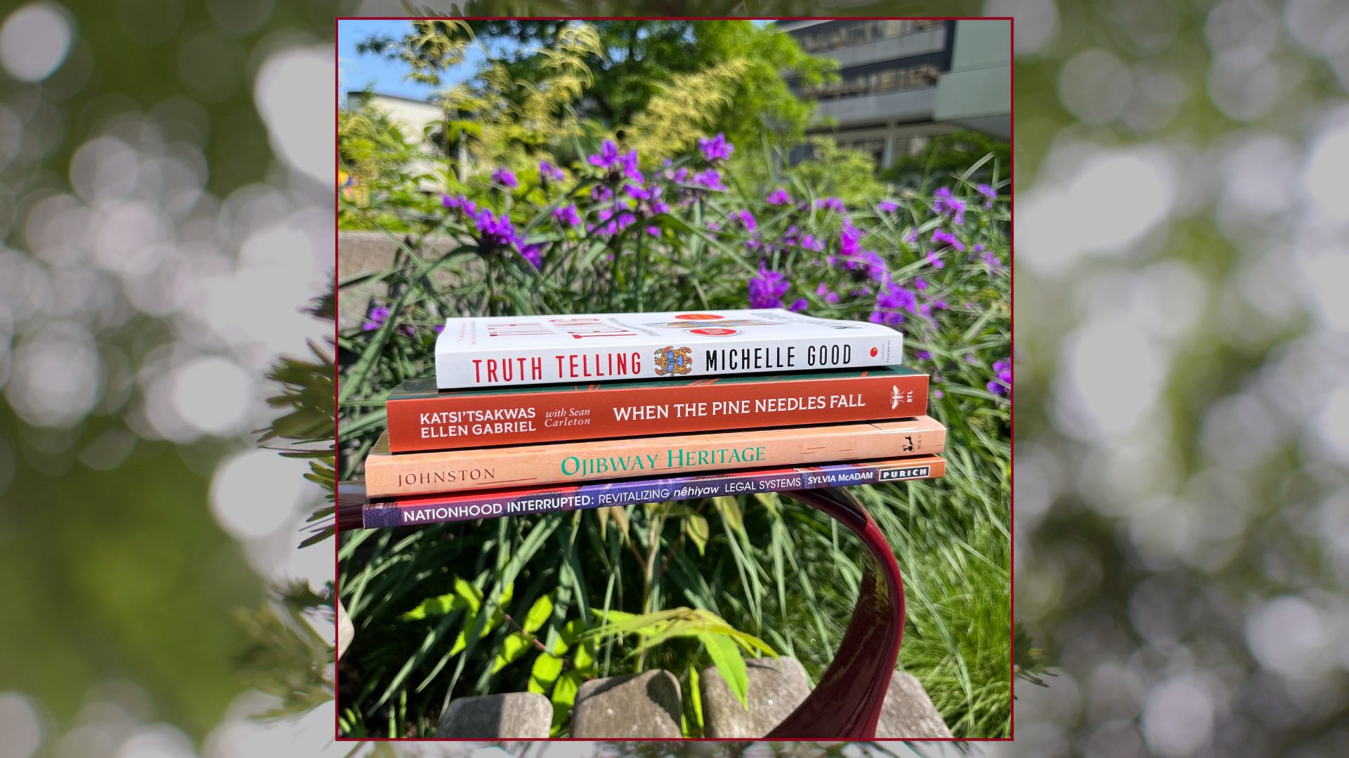 stack of books