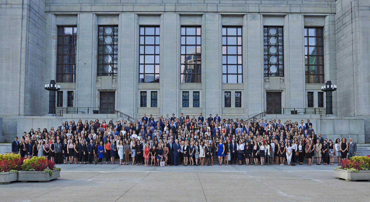 1L students in front of the Supreme Court 2017