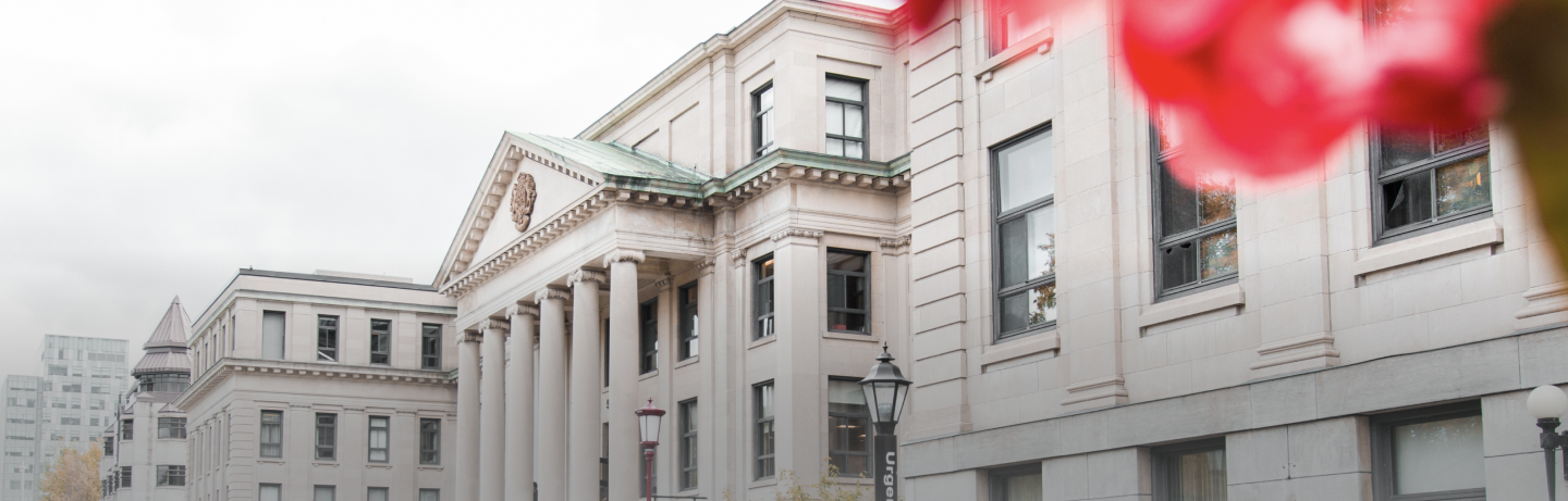 exterior of tabaret hall