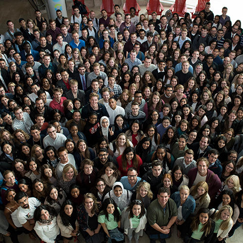 Group of law students